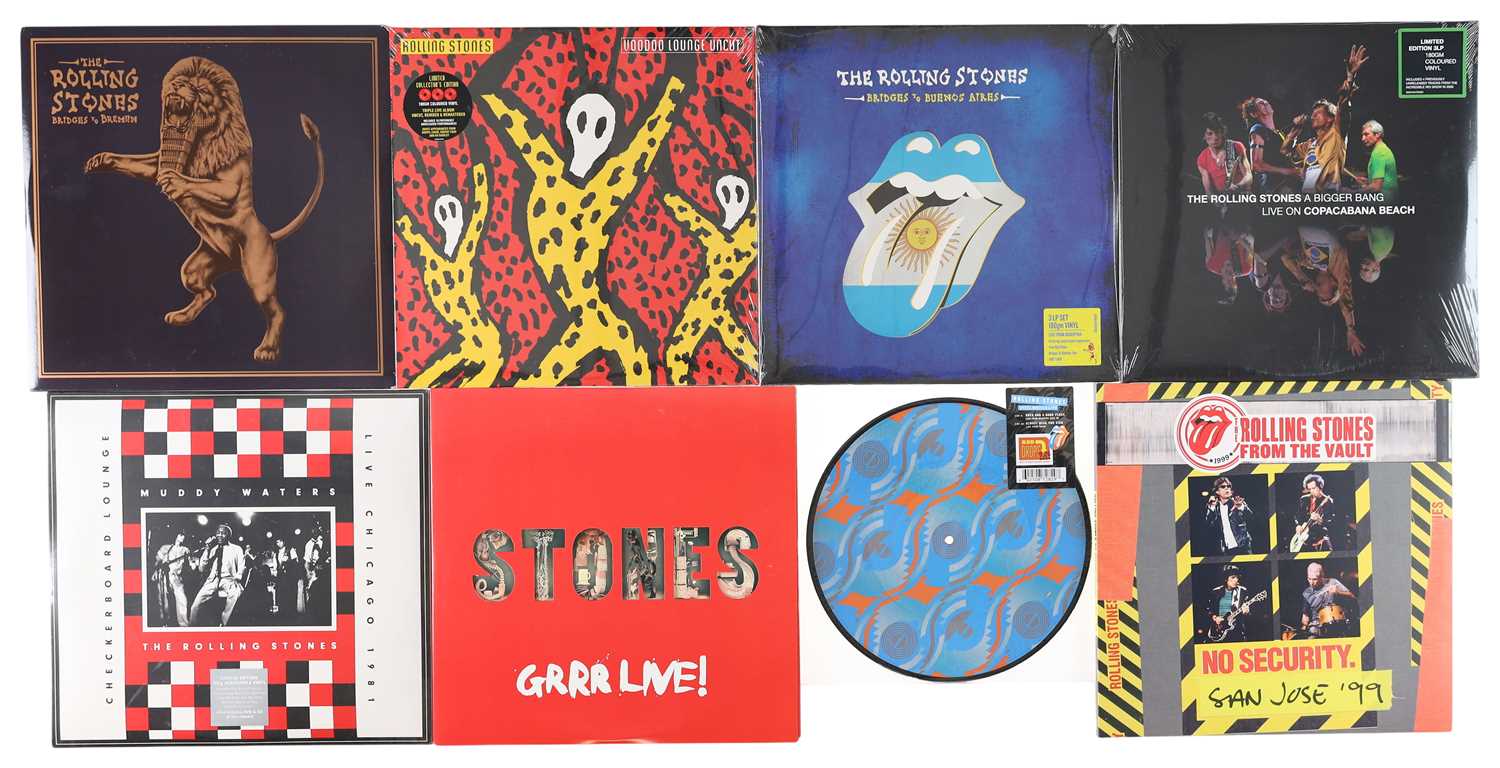 Lot 33 - THE ROLLING STONES - MODERN LP PACK