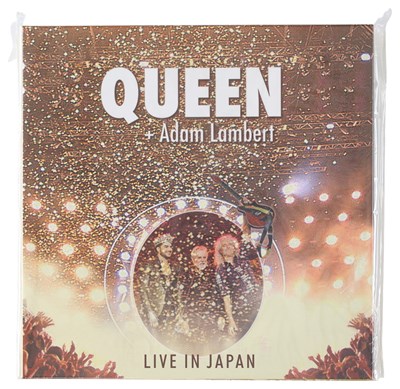 Lot 36 - QUEEN AND ADAM LAMBERT LIVE IN JAPAN BOX SET