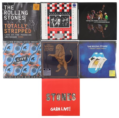 Lot 37 - THE ROLLING STONES - MODERN LP PACK
