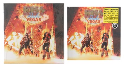 Lot 38 - KISS - ROCKS VEGAS NEVADA BOX SETS