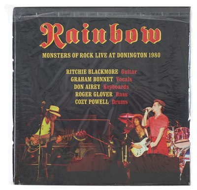 Lot 46 - RAINBOW MONSTERS OF ROCK LIVE AT DONINGTON 1980 JAPANESE BOX SET