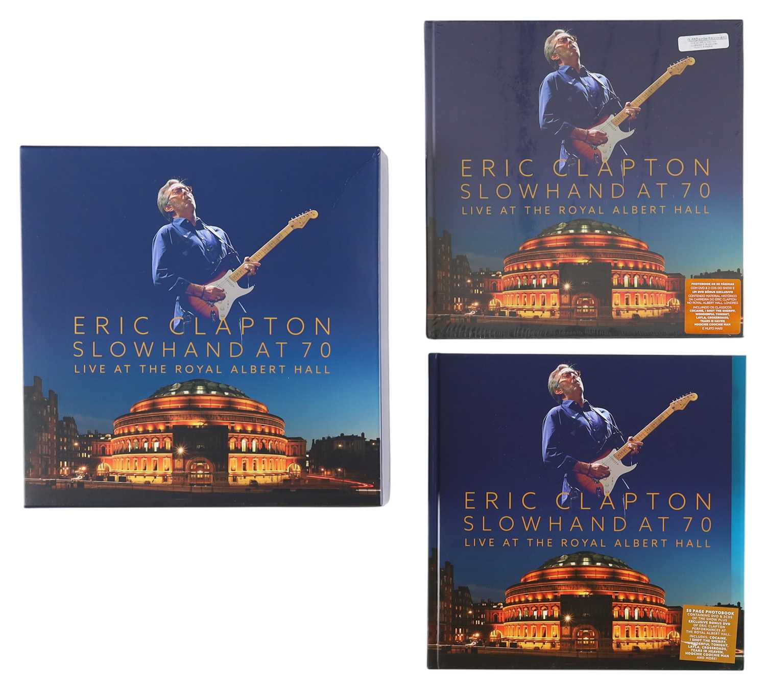 Lot 47 - ERIC CLAPTON SLOWHAND AT 70 PACK INCLUDING BOX SET