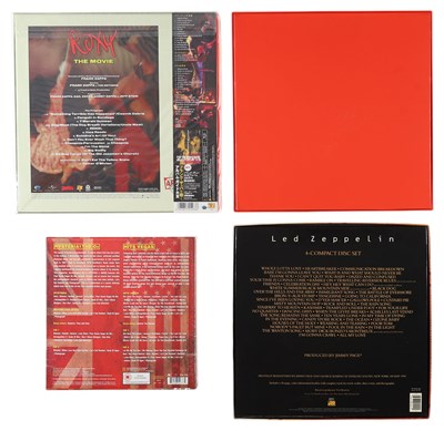 Lot 48 - ROCK, PROG AND HARD ROCK BOX SET PACK INCLUDING DEF LEPPARD, FRANK ZAPPA