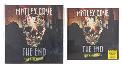 Lot 51 - MOTLEY CRUE THE END LIVE IN LOS ANGELES PACK INCLUDING BOX SET