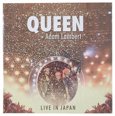 Lot 52 - QUEEN AND ADAM LAMBERT LIVE IN JAPAN BOX SET