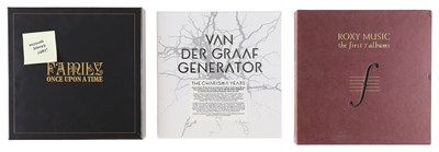 Lot 59 - MIXED BOX SET PACK INCLUDING FAMILY, VAN DER GRAAF GENERATOR
