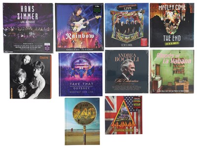 Lot 60 - MIXED BOX SETS INCLUDING LP'S, CD'S, DVD'S FROM ROCK, POP, PROG AND MORE