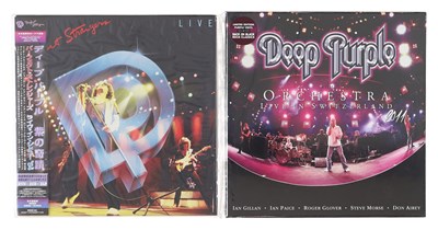 Lot 61 - RARE DEEP PURPLE LP BOX SETS