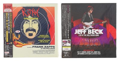 Lot 62 - RARE ZAPPA & JEFF BECK JAPANESE BOXSETS