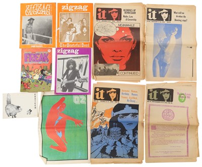 Lot 68 - COUNTER CULTURE MAGAZINES INC INTERNATIONAL TIMES / OZ.