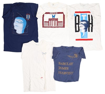 Lot 74 - BARCLAYS JAMES HARVEST T-SHIRT COLLECTION.