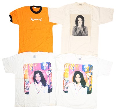 Lot 84 - BJÖRK T-SHIRT COLLECTION