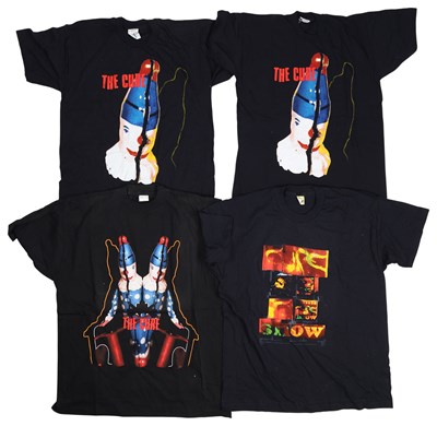 Lot 86 - THE CURE T-SHIRT COLLECTION.