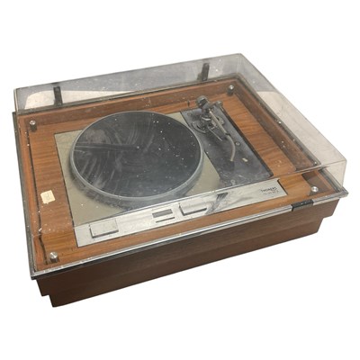 Lot 37 - THORENS TD-125 MKII TURNTABLE.