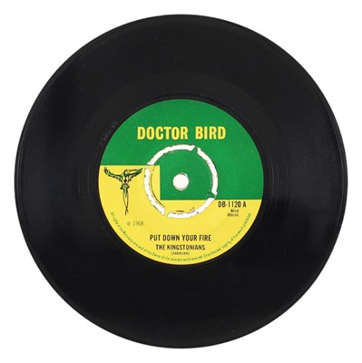 Lot 5 - THE KNIGSTONIANS PUT DOWN YOUR FIRE RARE ROCKSTEADY 7"