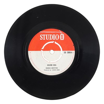Lot 6 - MARCIA GRIFFITHS HOUND DOG RARE ROCKSTEADY 7"
