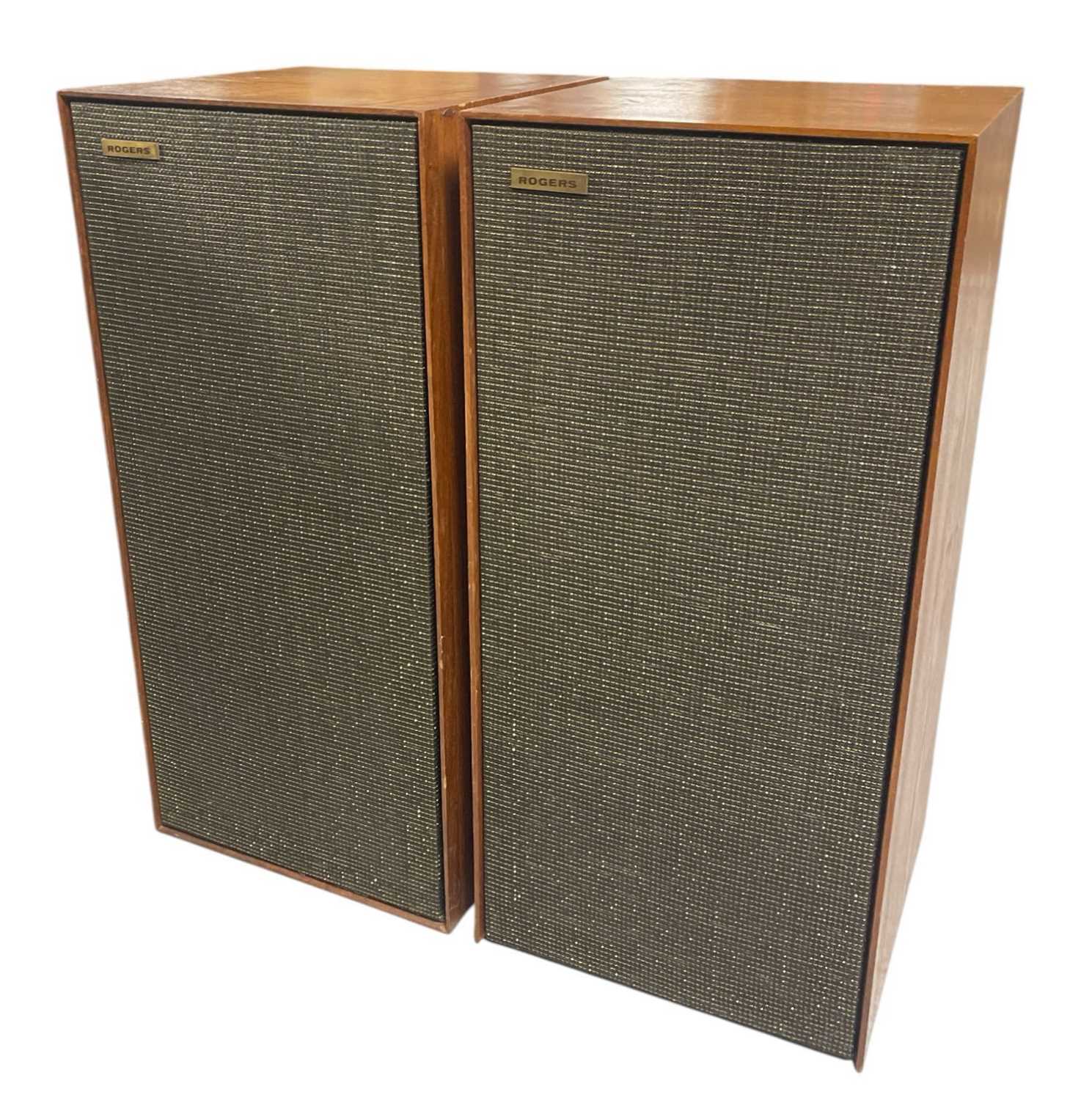 Lot 41 - ROGERS BBC LS3/6 STUDIO MONITOR SPEAKERS - 8 OHMS (PAIR)