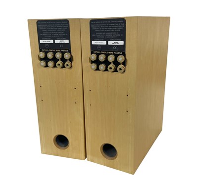 Lot 44 - LINN KATAN MPL BOOKSHELF SPEAKERS - PAIR.