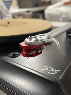 Lot 46 - REGA PLANAR 5 (P5) TURNTABLE.