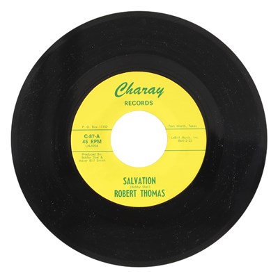 Lot 10 - ROBERT THOMAS SALVATION RARE SOUL 7"