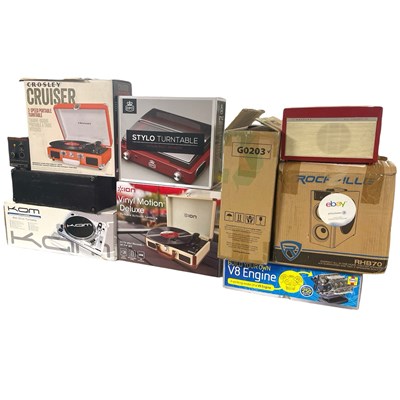 Lot 41B - RECORD PLAYERS, AUDIO EQUIPMENT & ACCESSORIES.