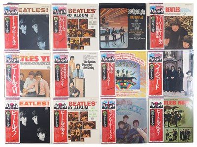 Lot 16 - THE BEATLES JAPANESE PRESSING LP COLLECTION