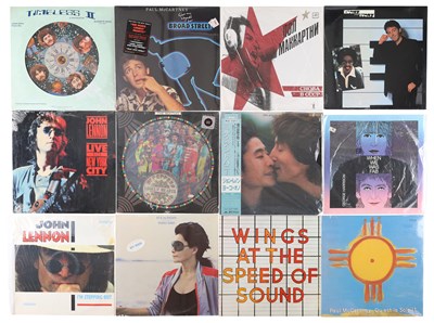 Lot 19 - THE BEATLES, SOLO AND RELATED LP'S, 7"S AND PICTURE DISCS