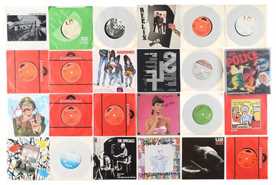 Lot 26 - PUNK, NEW WAVE, COOL POP 7" COLLECTION INCLUDING ENGLISH AND IRISH PRESSINGS