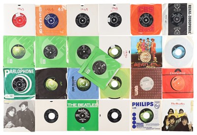 Lot 30 - THE BEATLES / RELATED - 7" PACK (INC IRISH PRESSINGS)