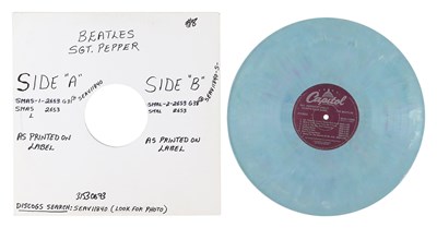 Lot 31 - THE BEATLES - SGT. PEPPER'S LONELY HEARTS CLUB BAND LP (MARBLED VINYL TEST PRESSING - SEAV-11840)