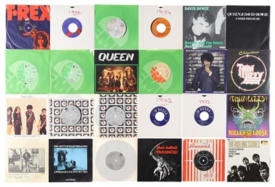 Lot 27 - CLASSIC ROCK, HARD ROCK, METAL 7"S INCLUDING MANY IRISH PRESSINGS