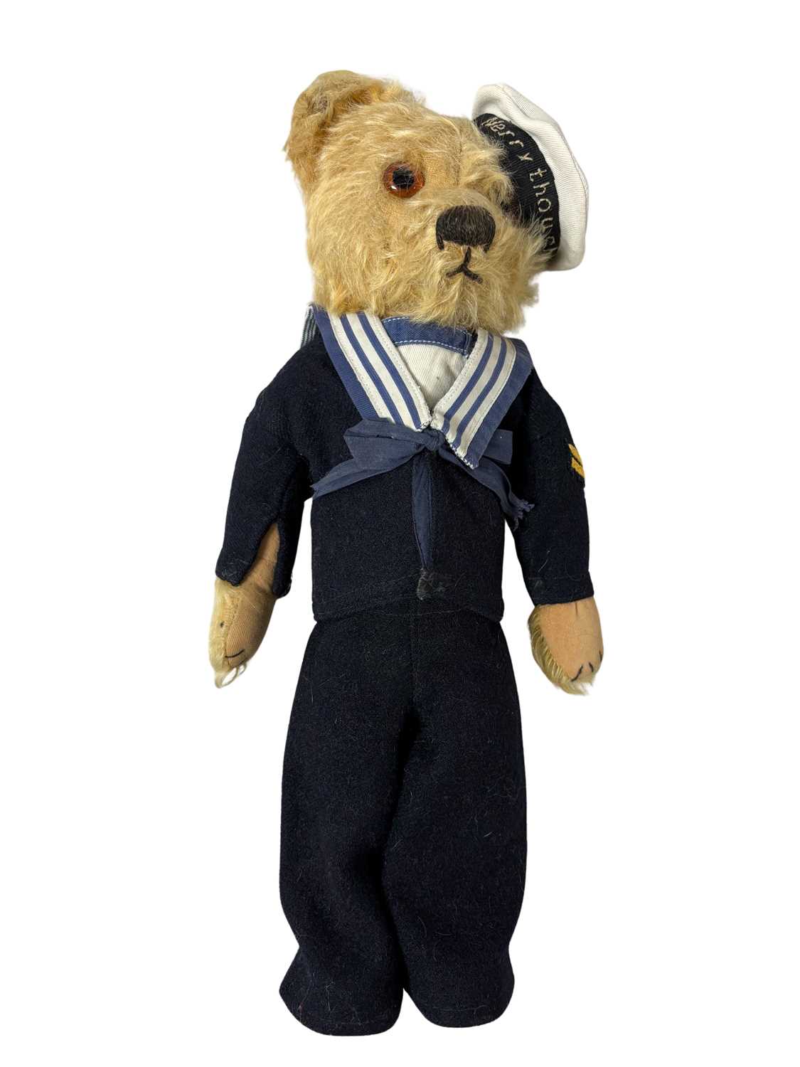 Lot 10 - VINTAGE MERRYTHOUGHT SAILOR TEDDY BEAR