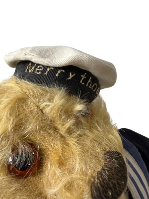 Lot 10 - VINTAGE MERRYTHOUGHT SAILOR TEDDY BEAR