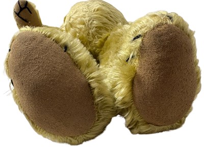 Lot 12 - CIRCA 1920S GOLDEN MOHAIR TEDDY BEAR