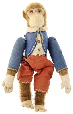 Lot 14 - CIRCA 1920S SCHUCO SOMERSAULT MONKEY