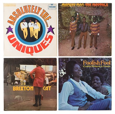Lot 111 - CLASSIC REGGAE/ROCKSTEADY - UK TROJAN LP RARITIES - INC THE UNIQUES, MAYTALS