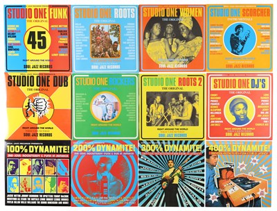 Lot 118 - SOUL JAZZ RECORDS COMPS - STUDIO ONE AND DYNAMITE! SERIES RUN