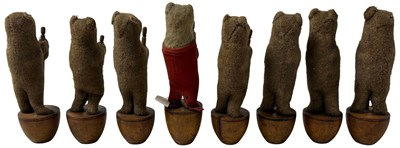 Lot 15 - STEIFF BEAR SKITTLES CIRCA 1900