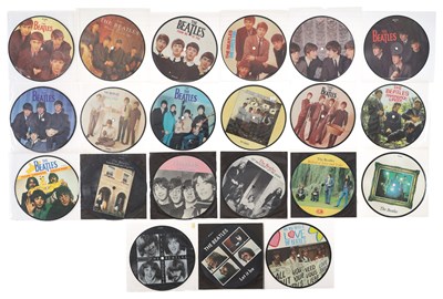 Lot 39 - THE BEATLES - 7" / 12" PICTURE DISCS PACK