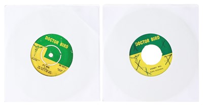 Lot 134 - UK DOCTOR BIRD 7" REGGAE SKA PACK - RUPIE EDWARDS, THE SILVERTONES