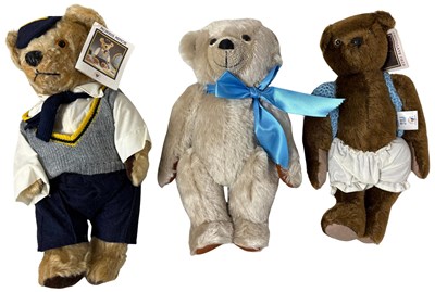 Lot 23 - THREE COLOUR BOX BEARS