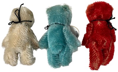 Lot 24 - THREE MINIATURE CAMPBELL/WWI BEARS