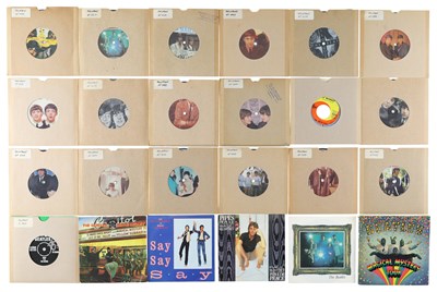 Lot 47 - THE BEATLES - 7" PACK (INC RED PARLOPHONES / PICTURE DISCS ETC)