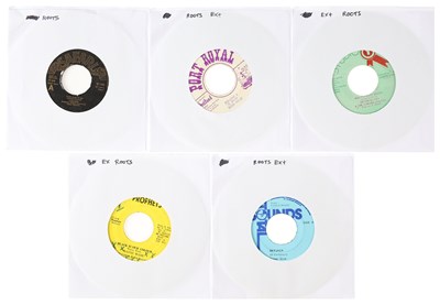 Lot 139 - 70'S ROOTS REGGAE 7" PACK - ZABANDIS, DEVON RUSSEL, BONGO GENE