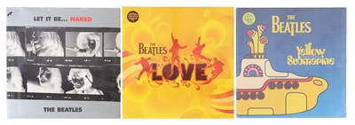 Lot 49 - THE BEATLES - MODERN LP COLLECTABLES PACK