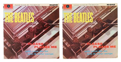 Lot 51 - THE BEATLES - PLEASE PLEASE ME (MONO 1ST AND 2ND BLACK AND GOLD PRESSINGS PACK)