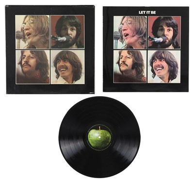 Lot 53 - THE BEATLES - LET IT BE BOX LP w/ BOOKLET (PXS 1)