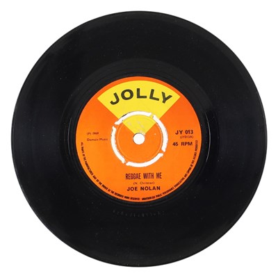 Lot 143 - JOE NOLAN - 'REGGAE WITH ME' 7" - UK JOLLY 1969
