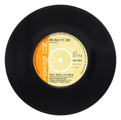 Lot 144 - THE SOUL FLAMES - 'MINI REALLY FIT THEM' 7" - UK NU BEAT 1968