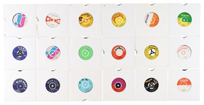 Lot 155 - UK LABEL REGGAE SKA ROCKSTEADY 7" PACK - THE TENNORS, SKATALITES, UPSETTERS